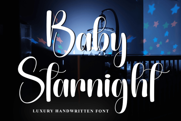 Baby Starnight: A Handwritten Font for Branding