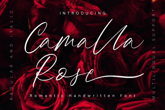 Camalla Rose: A Handwritten Font for Marketers