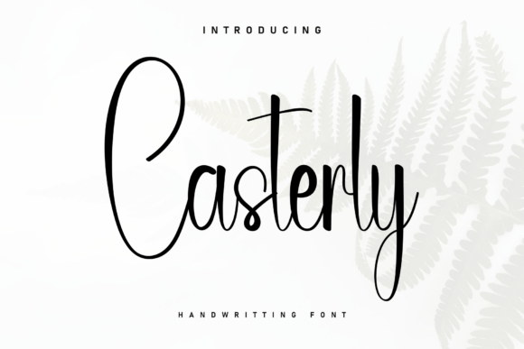 Casterly: A Handwritten Font for Warm Web Design