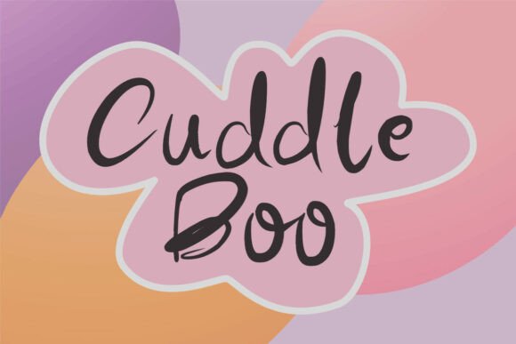 Cuddle Boo: A Handwritten Font for Editorial Warmth