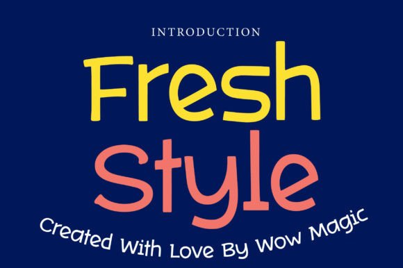 Fresh Style: A Modern Handwritten Font for Clear Campaigns