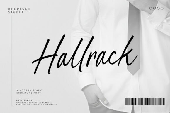 Hallrack: The Script Font That Elevates Campaign Visuals