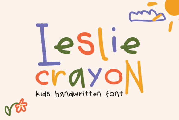 Leslie Crayon: A Handwritten Typeface for Digital Branding