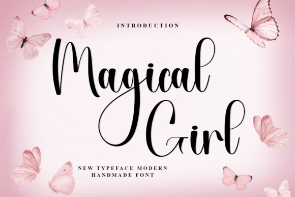 Magical Girl Font: A Warm Typeface for Editors