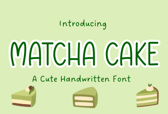 Matcha Cake Font: A Sweet Typeface for Small Brands