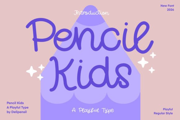 Pencil Kids: A Playful Handwritten Font for Web Design