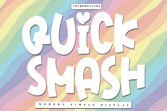 Quick Smash: A Rhythmic Script Typeface for Editors
