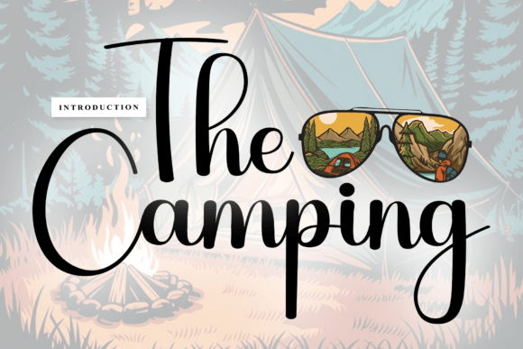 The Camping Font for Small Business Branding