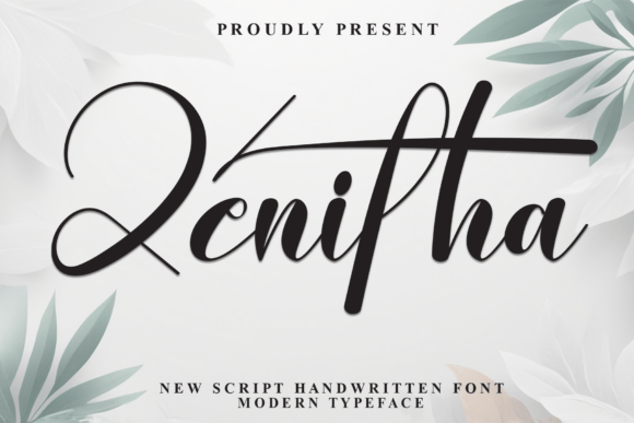 Zenitha: A Modern Script Font for Web Design